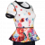 Unbranded flower printed peplum top